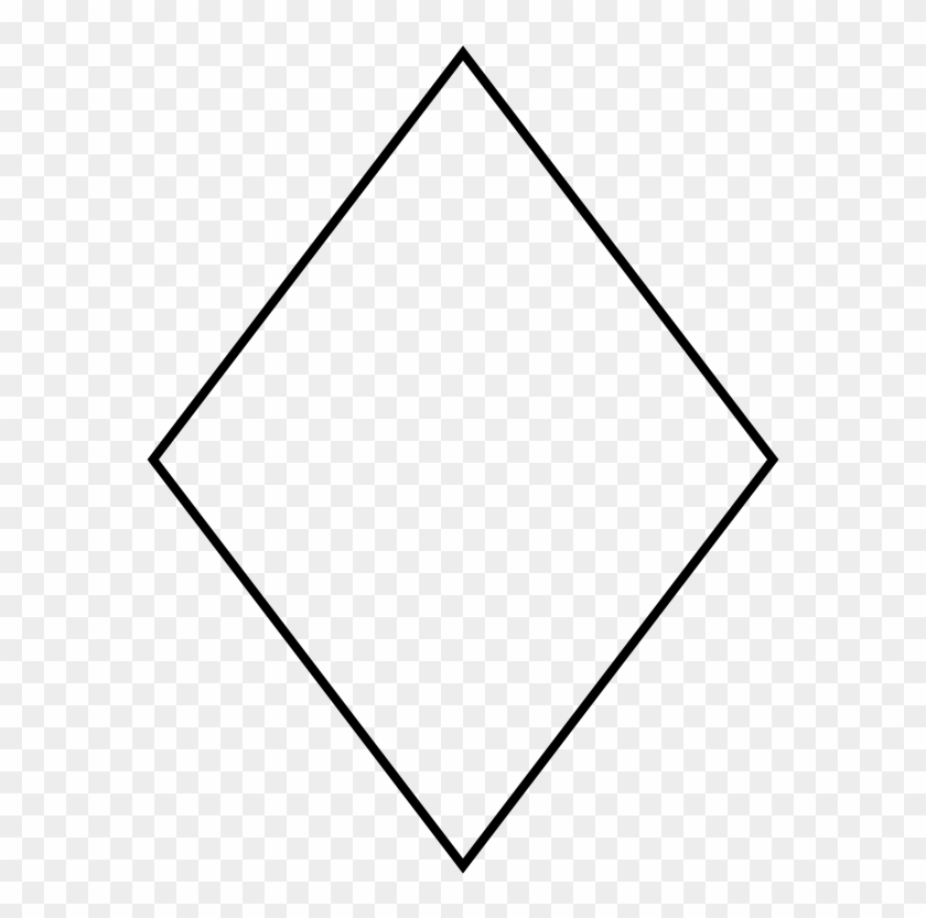 Parallelogram Rhombus Quadrilateral Escutcheon Clip - Hayesfield School Technology College #1152699