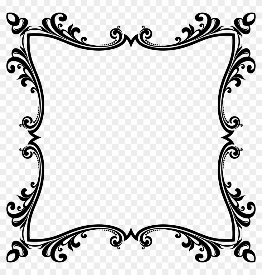 Ornamental Flourish Frame Aggrandized 6 - Room With A View #1152761