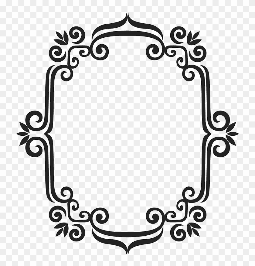 Classic Frame Rubber Stamp - Pattern #1152837