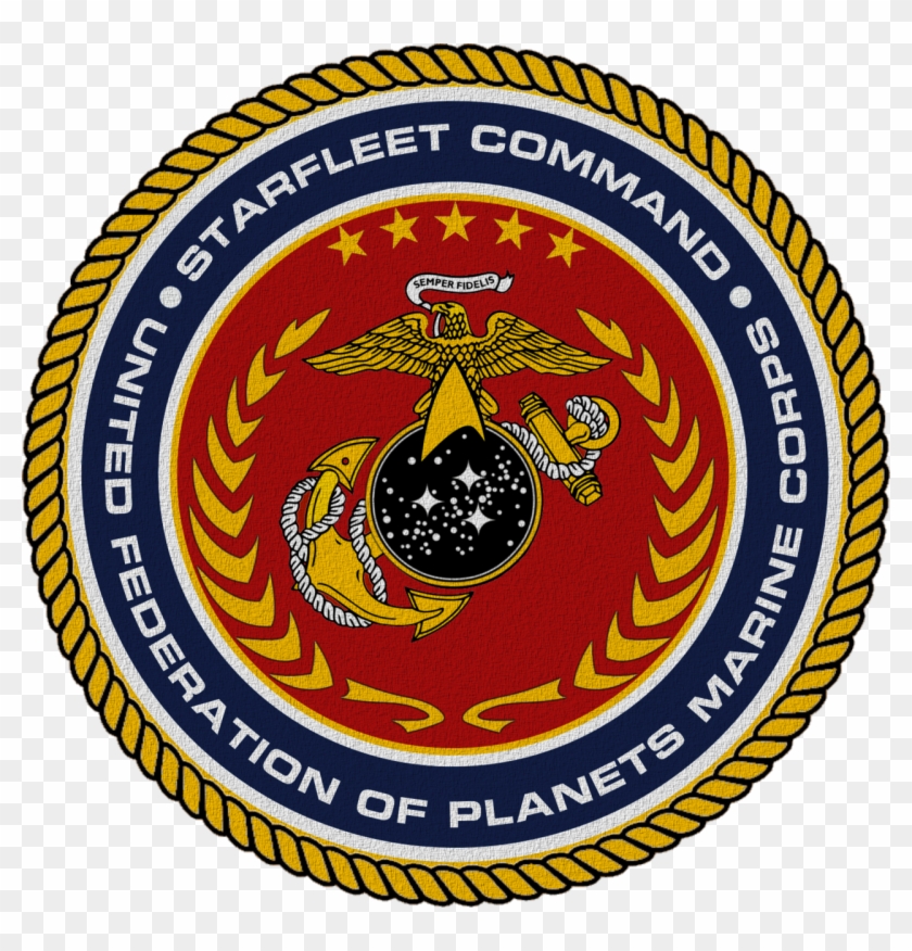 Semper Fi Logo Vector - United Federation Of Planets #1152844