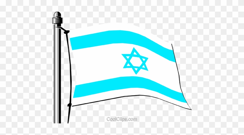 Israel Flag Royalty Free Vector Clip Art Illustration - Israel Flag #1152915