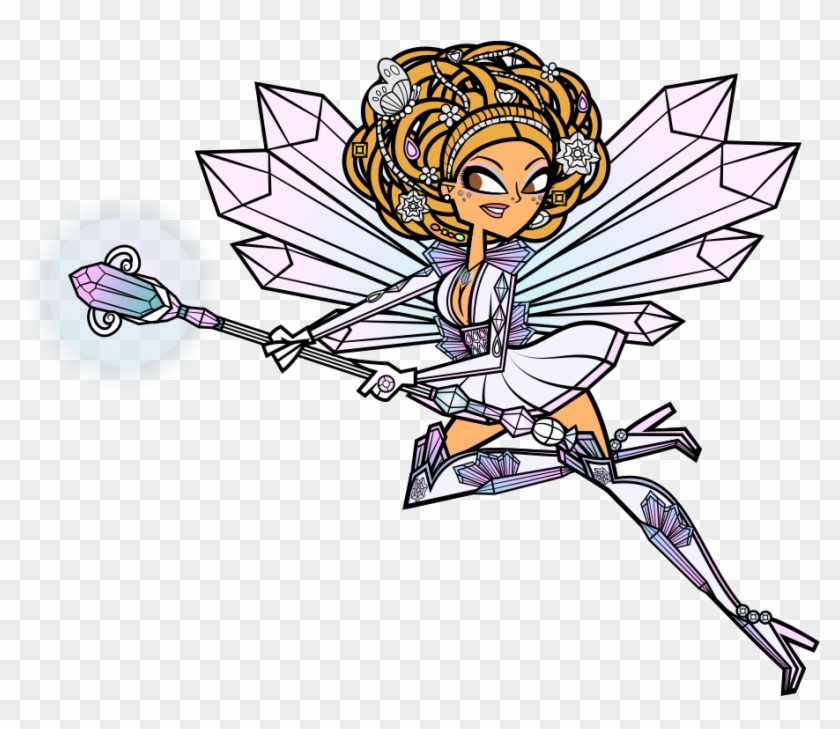Crystal Power By Galactic Red Beauty - Cartoon #1152930