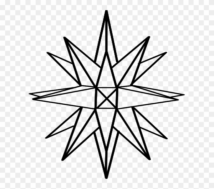 Garden Crystal By Iggwilv - Crystal Star Drawing #1152952