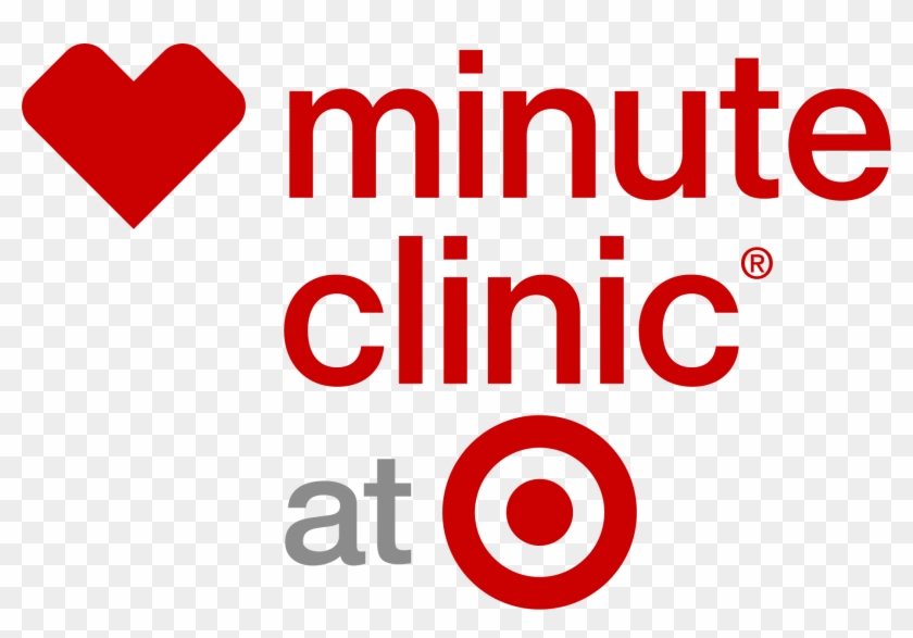 Minuteclinic At Target Downloadable Logo Stacked - Travel #1153001