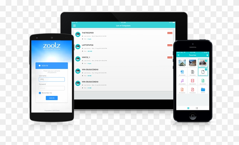 Mobile Apps - Zoolz Cloud Storage #1153047
