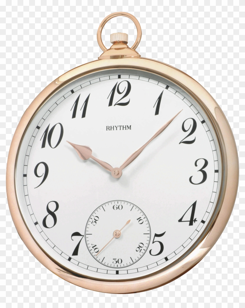 Pendulum Clock Quartz Clock 掛時計 Movement - Rhythm Modern Plastic Gold Silent Wall Clock #1153293