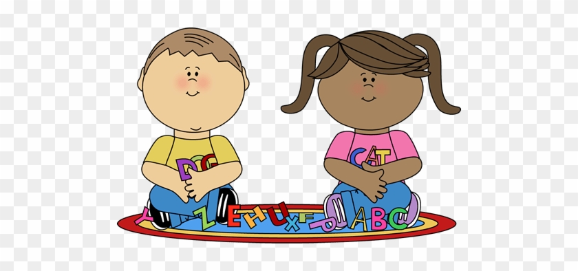 Clip Art Words Kindergarten Clipart - Math Centers Clip Art #1153303