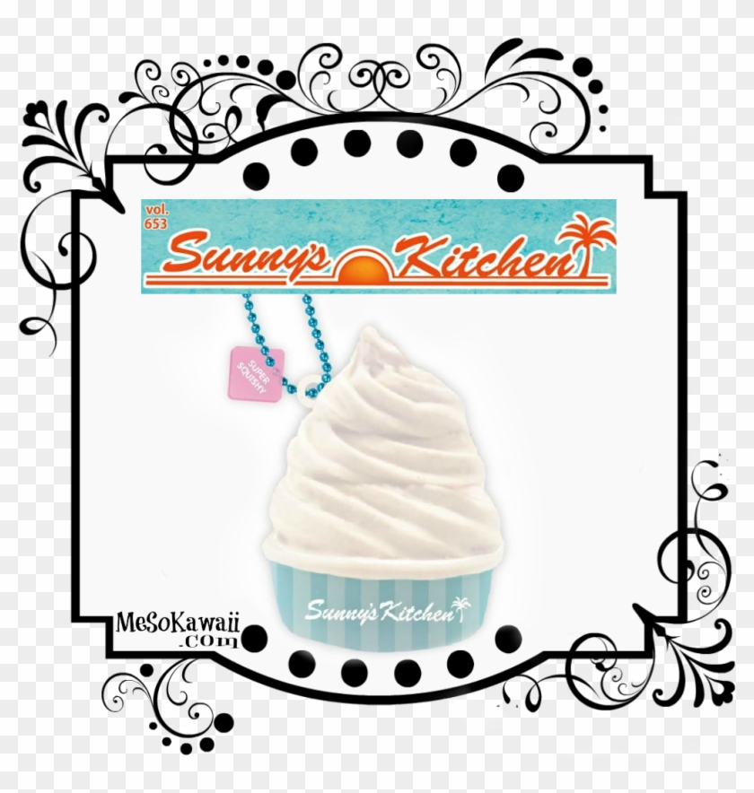 Sunny's Kitchen Frozen Yoguart Squishy - Squishy Puni Maru Monkey #1153388
