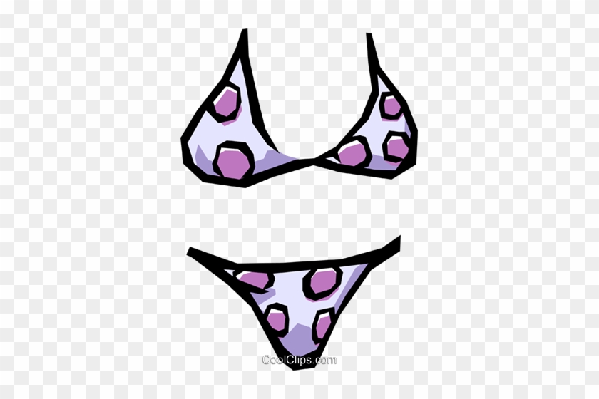 Bikini Royalty Free Vector Clip Art Illustration - Bikini Royalty Free Vector Clip Art Illustration #1153465