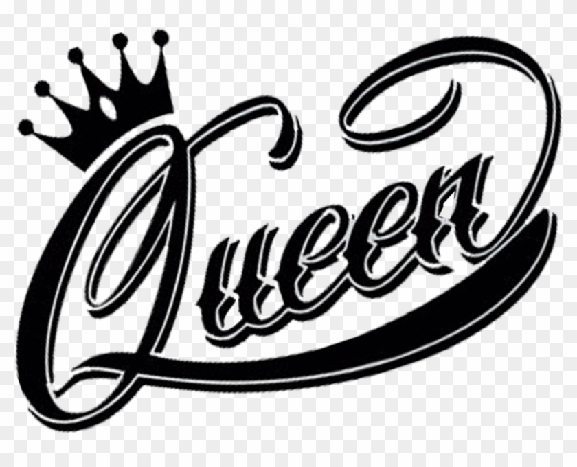 Queen Band Logo Png Download Queen Wall Words Princess Crown Vinyl 