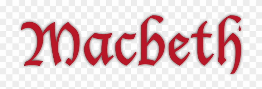 Macbeth Shakespeare Logo 5 By Kelly - William Shakespeare Macbeth Title #1153613