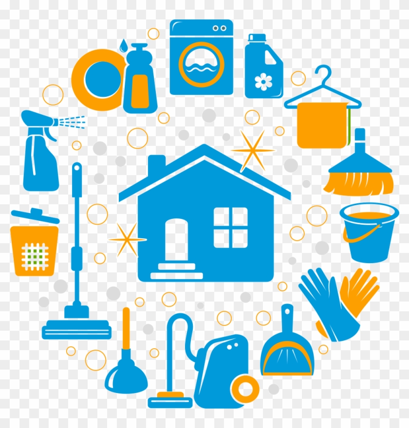 Commercial Cleaning Services Clipart - Home Services Icon Png #1153733
