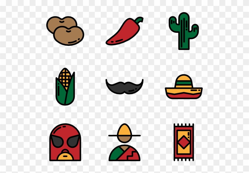 29 Mexico Icon Packs Vector Icon Packs Svg Psd Png - Mexican Party Vector Free Download #1153792