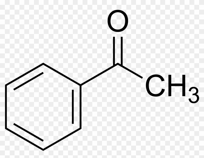 File Acetophenone Svg Commons Structure Open Cinnamaldehyde - Acetophenone Structure #1153957