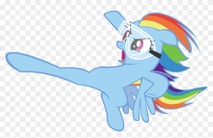 Karate Kick By Choopster - Rainbow Dash #1154020