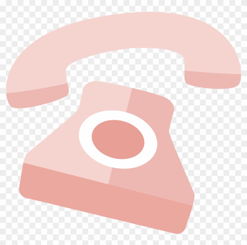 Vector Cartoon Pink Phone 2480*2088 Transprent Png - Illustration #1154303