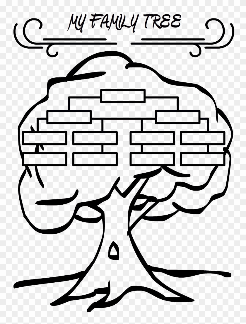 Genealogy Clipart - Family Tree Clip Art #1154333