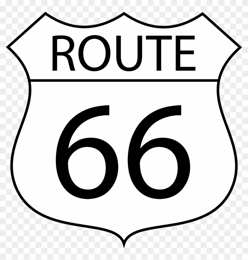 Route 66 Sign Vector #1154350