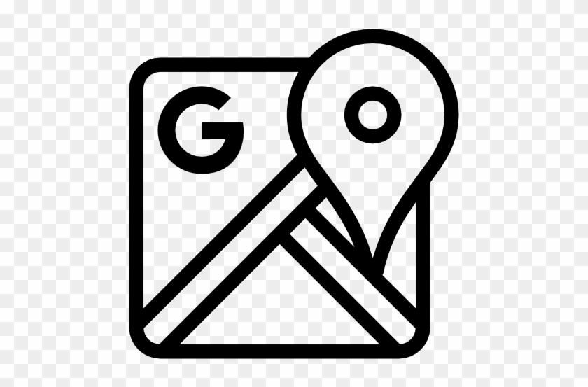 Pointer Clipart Google Map - Google Maps Icon Svg #1154366