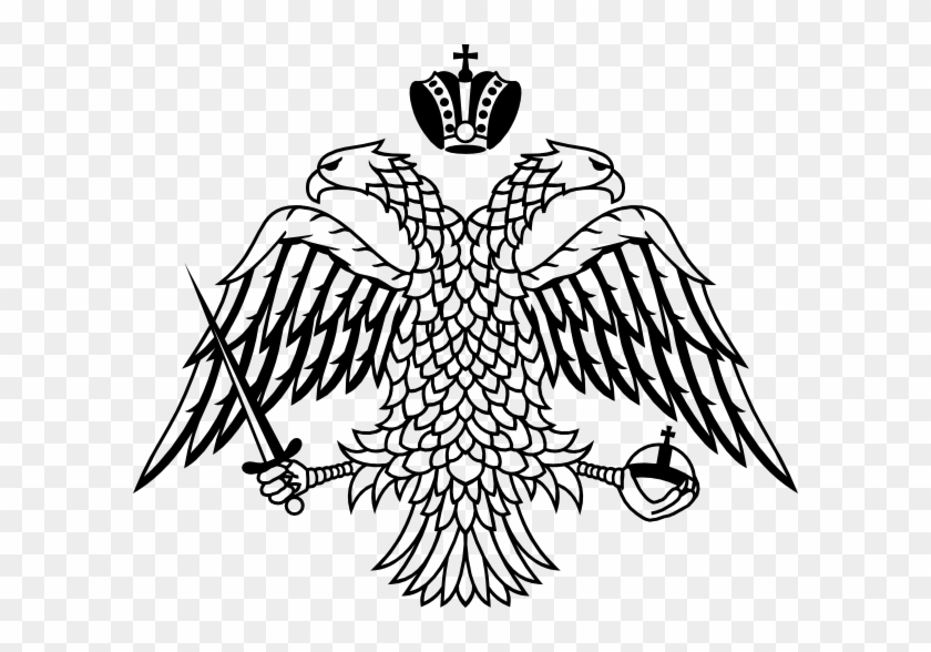Download Clipart Print - Greek Double Headed Eagle #1154397