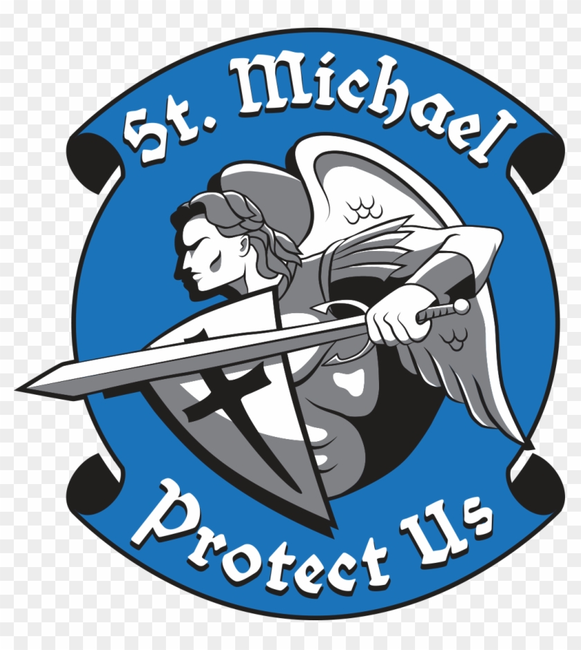 Michael The Archangel - Law Enforcement Lifestyle St Michael Protect Us Police #1154419