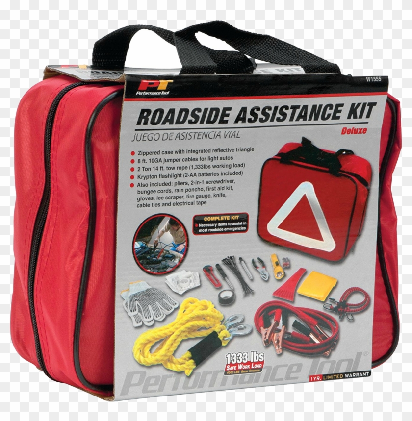 Roadside Emergency Kit St Louis Mo - Deluxe Roadside Assistance Kit Set Of 80 Kits - Shipping #1154446