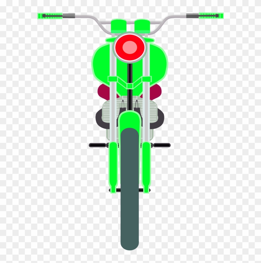 Motorcycle Bike Vector Clip Art - Motorcycle #1154485