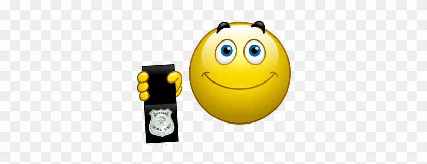 Police Smiley Icons - Police Emoticon #1154569
