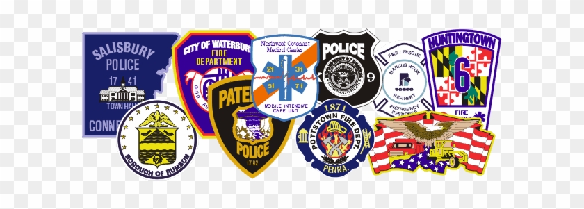 Police, Fire, Emergency And Municipal Vehicle Door - Emblem #1154572
