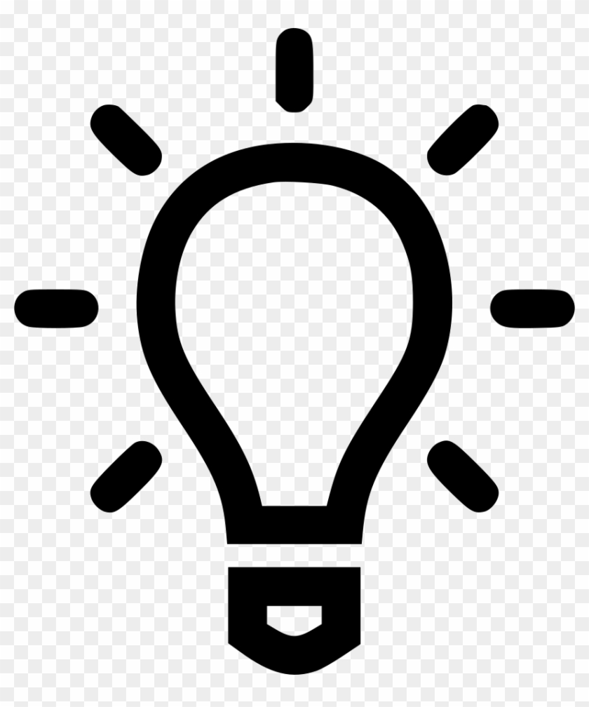 Bulb Clipart Lightning - Icon #1154675