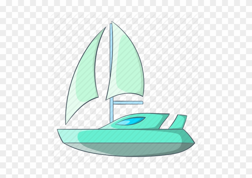 Adorable Cartoon Sailboat Pictures Boat, Cartoon, Object, - Sailing #1154697