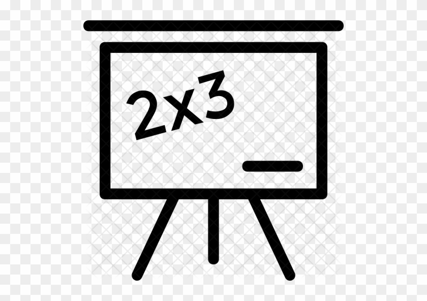 Whiteboard Icon - Mathematics #1154799