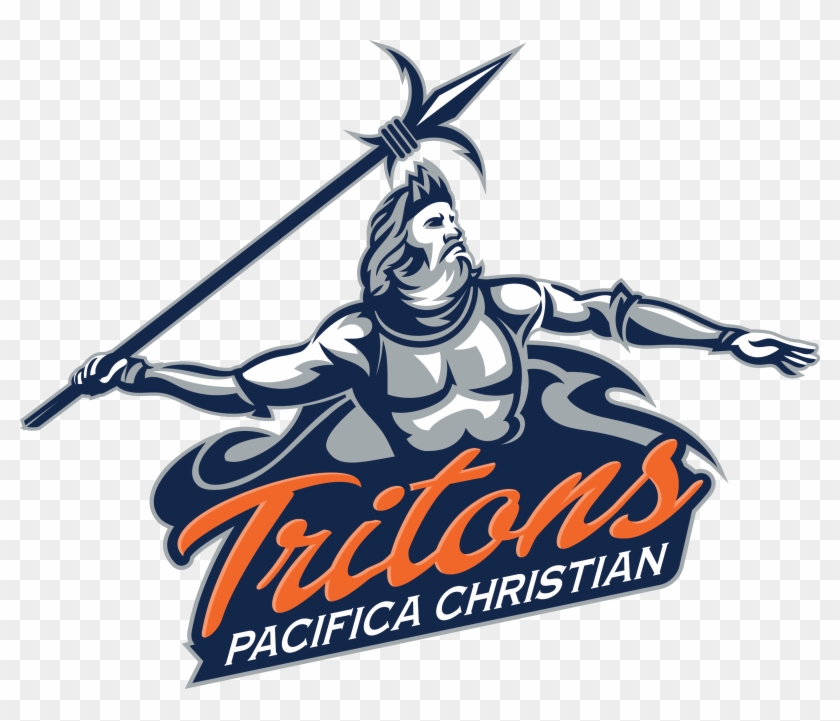 Pacificachristianhigh Primary1 Pacifica Christian - Sharks Baseball Logo #1155024