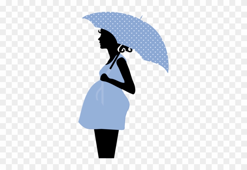 Personnages, Illustration, Individu, Personne, Gens - Cartoon Pregnant Woman Silhouette #1155159