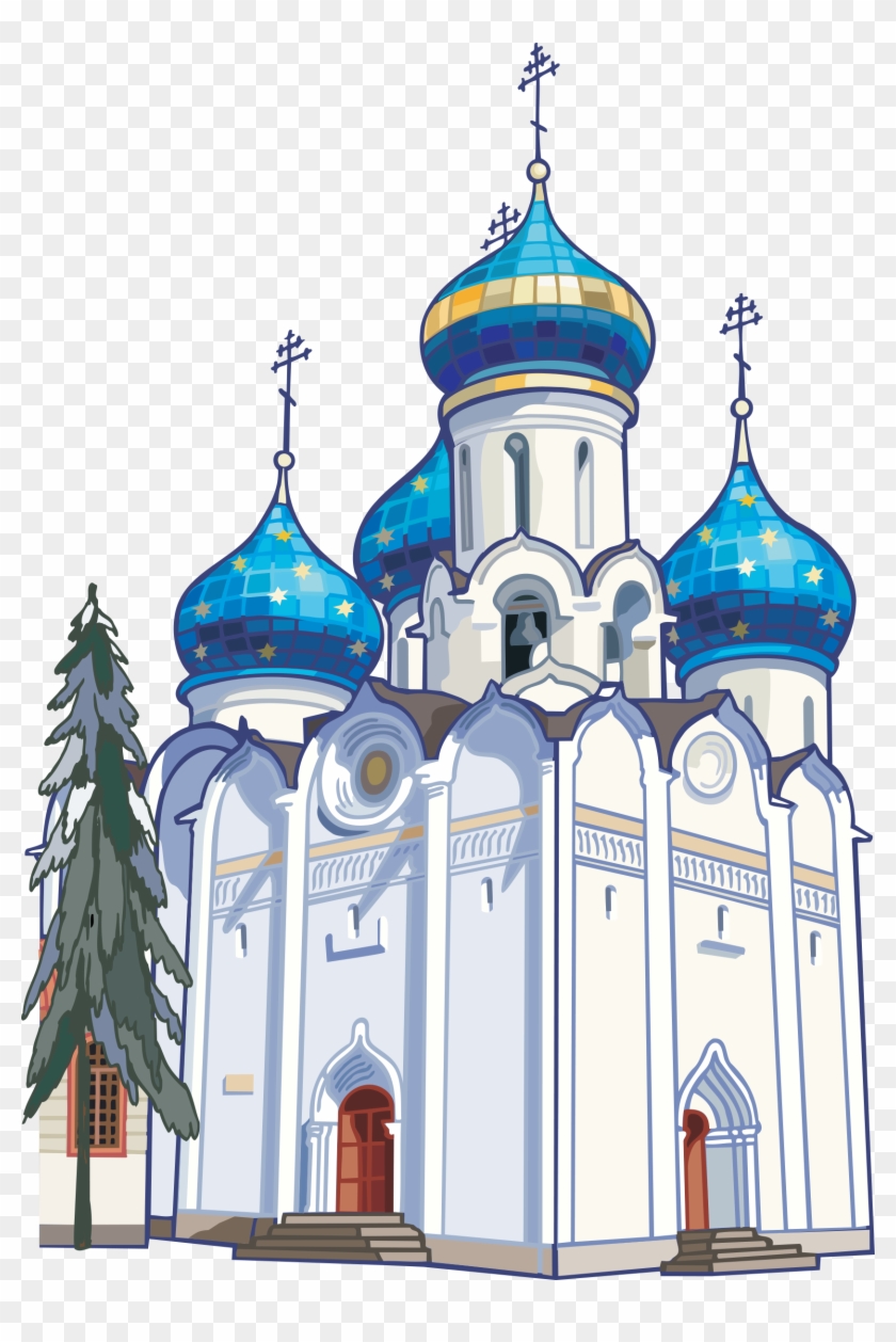Russia Temple Church Clip Art - Church Clip Art #1155184