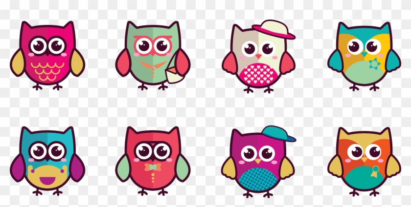 Owl Bird Cartoon Illustration - Owl #1155224