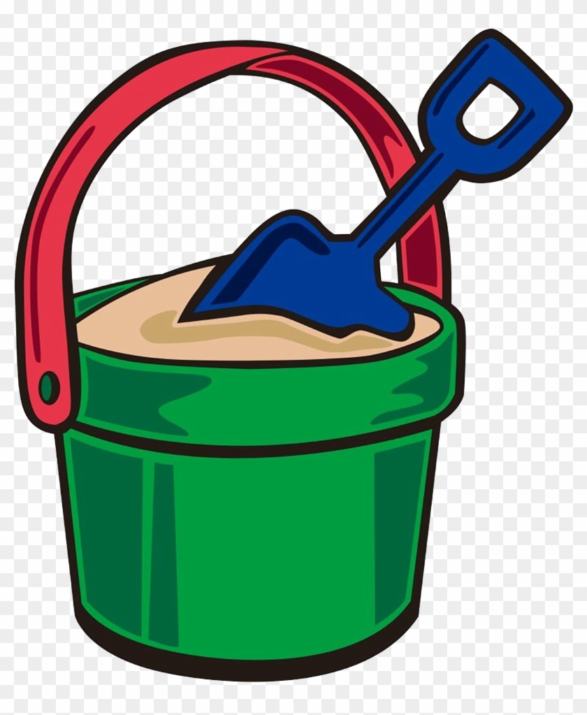 Beach Drawing Clip Art - Sand Bucket Cartoon #1155265