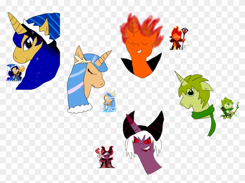 Legendary Cookie But They're Cartoon Horses By Theinanimatepony - Cartoon #1155296
