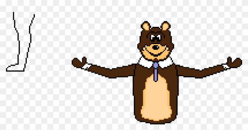 Copyright Safe Yogi Bear Rip Off Pixel Art Maker - Pixel Art #1155395