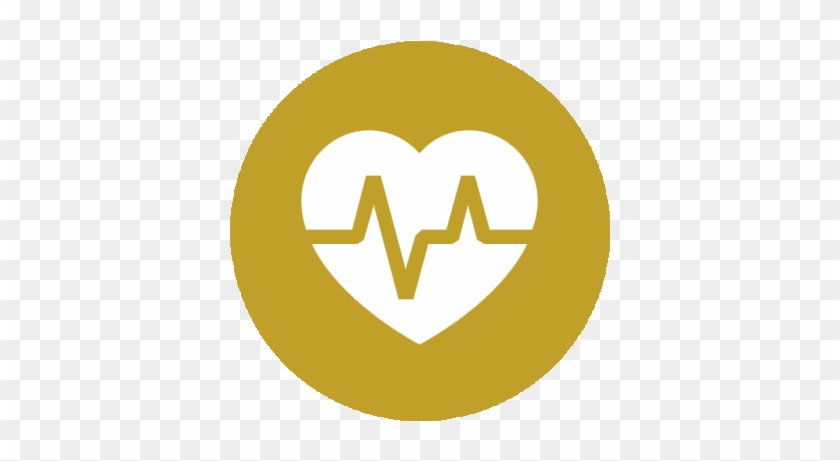 Maintain Optimum Health - Heart Rate Icon Blue #1155513