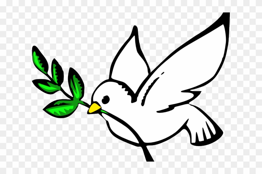 Peace Dove Clipart Vigil - Dove Sign Of Peace #1155805