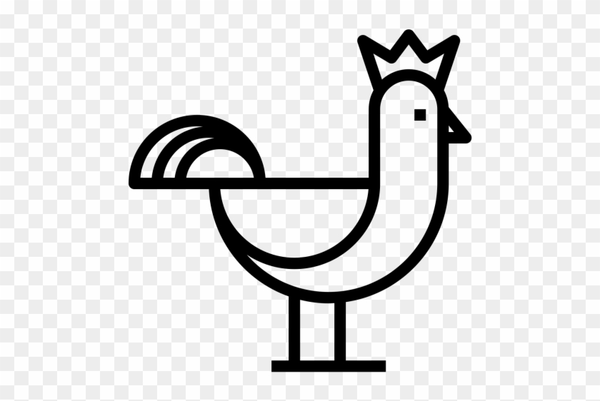 Rooster Icon - Scalable Vector Graphics #1155839