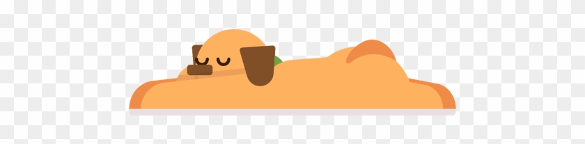 Sleeping Dog Illustration Transparent Png - Dog #1155981