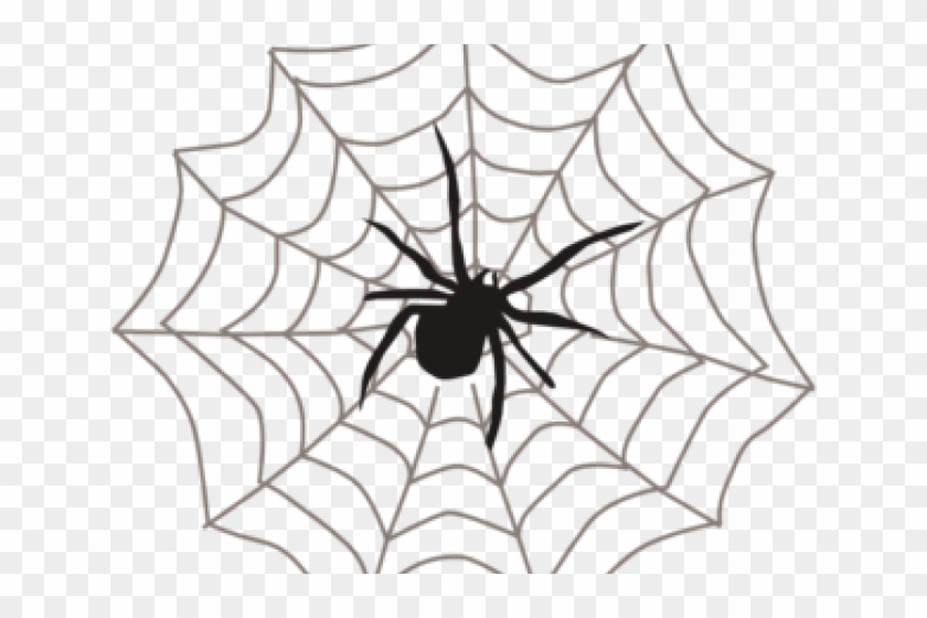 Spider Clipart Web - Spider's Web Clip Art #1155985