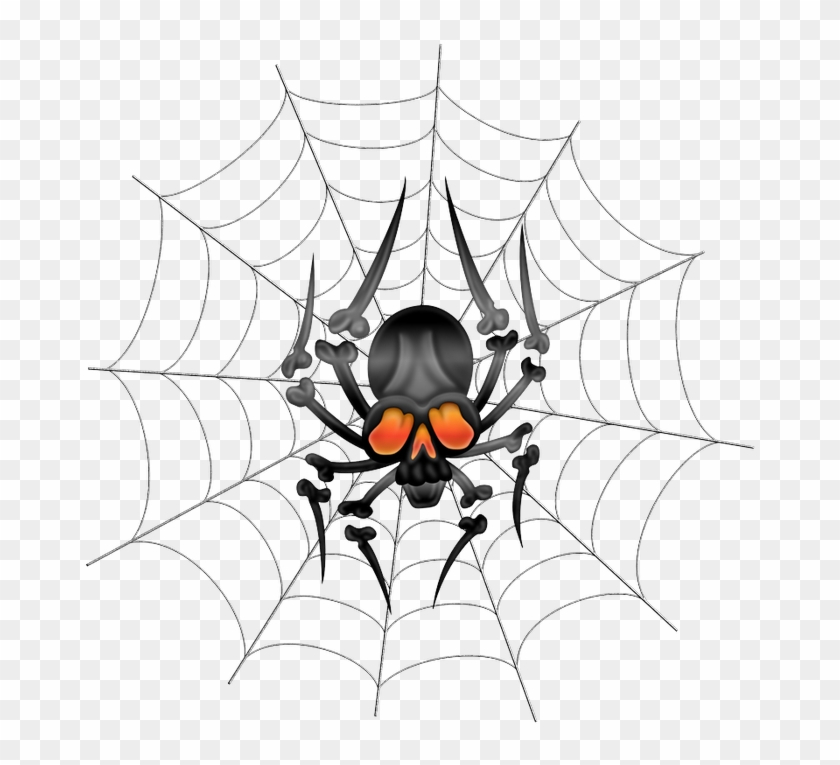Widow Spiders Spider Web Clip Art - Spider #1155988