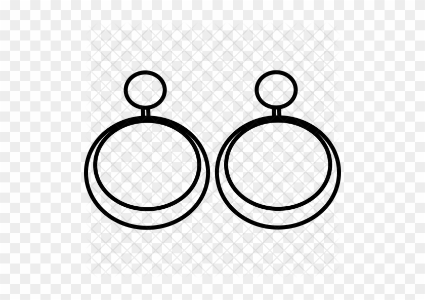 Earrings Icon - Circle #1155989