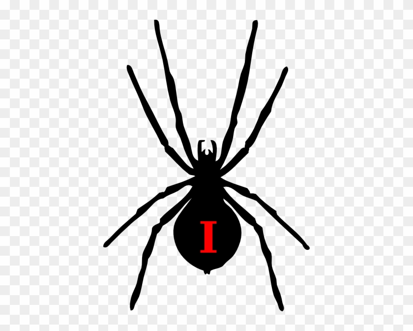 Free Black Widow Spider Clip Art - Black Widow Spider Clipart #1155995