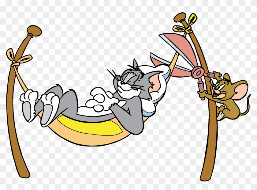 Tom And Jerry Pictures, Ithe Cat Is Sleeping Mages - Tom And Jerry Clipart #1156002