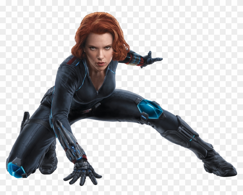 Black Widow Clipart Marvel Wiki - Aquarius Avengers 2 Black Widow Funky Chunky Magnet #1156066