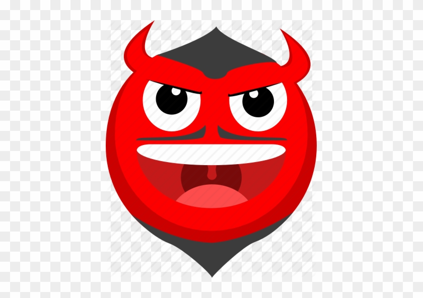 Demon Clipart Devil Emoji - Devil Emoji Png #1156118